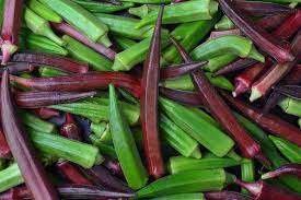 Okra Mixed- Organic - 1 Pint